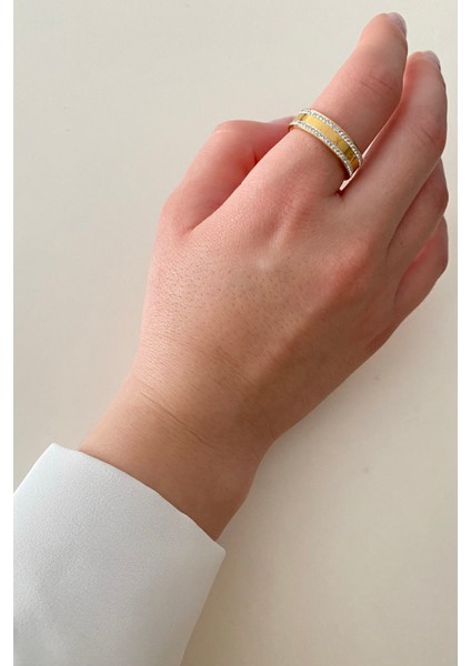 Çelik Roma Rakamlı Yüzük