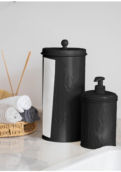 Prizma Sıvı Sabunluk Siyah 500 ml
