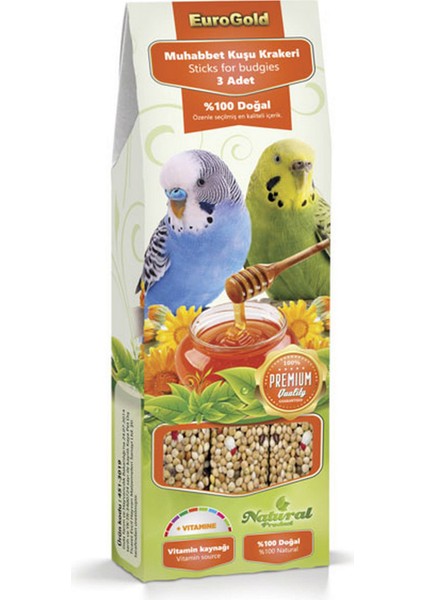 Muhabbet Ballı Kraker Üçlü 95 gr