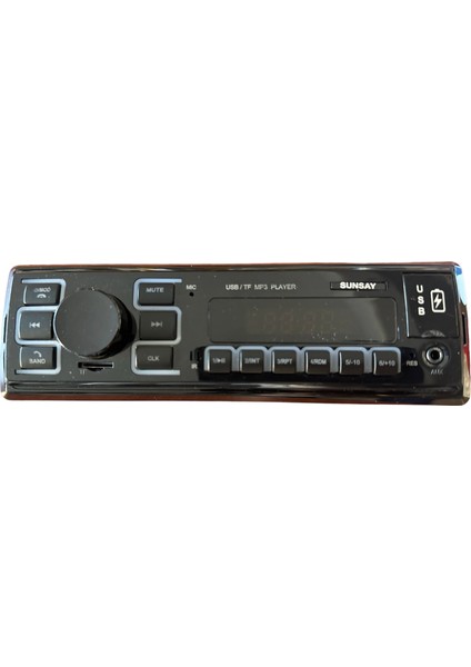 Sunsay Mb-29 Bluetooth Oto Teyip Araba Teyibi ,bluetooth,usb,sd,aux,iso Söket Teyp Mb-28