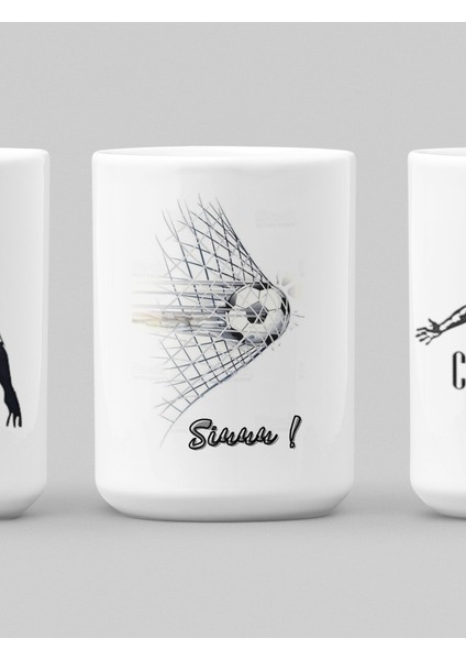 Cristiano Ronaldo Real Madrid Nostaljik Hayranlarına Hediyelik Baskılı Kupa Bardak modelleri