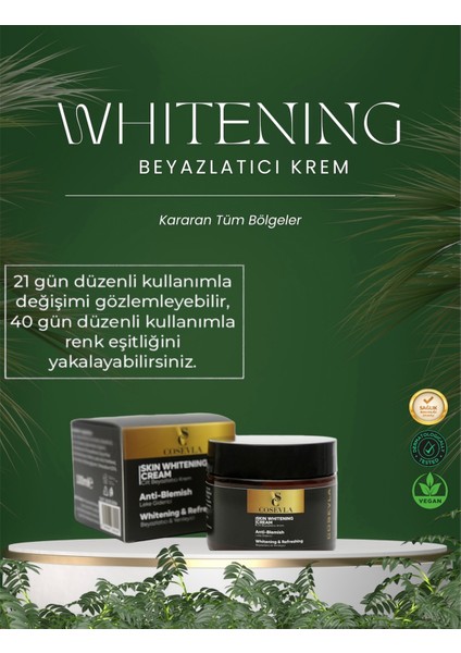 Beyazlatıcı Krem Özel Bölge-Koltuk Altı-Yüz-Dirsek Kararmalar 100ML Whıtenıng Cream