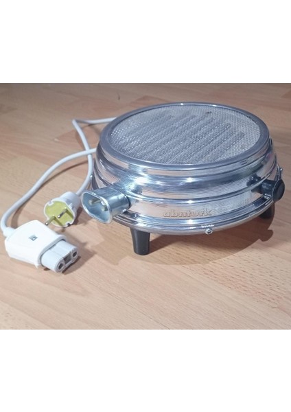 Korumalı Üst Yüzey Yeni Model Elektrikli Taş Ocak 22CM 1500W Arıza Yapmaz-Sağlıklı Pişiren Ateştuğla