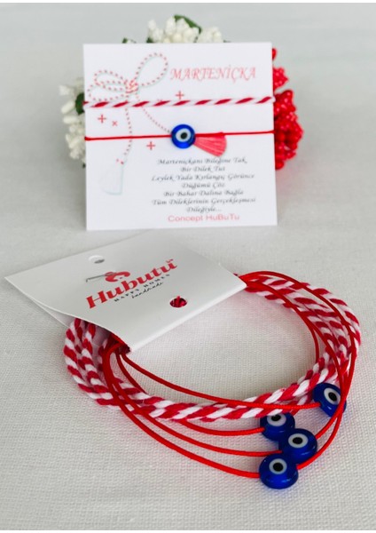 2’li 5 Set Marteniçka Kırmızı Mart Ipi Dilek Bileklik Seti fiyatları