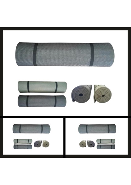 Uyguna-Yakala Gri (60*190 Cm) Foam Mat 10 MM-MLZ.072