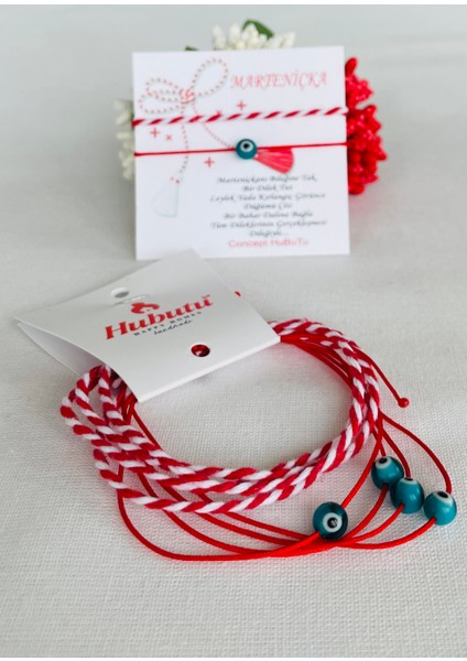 2’li 5 Set Marteniçka Kırmızı Mart Ipi Dilek Bileklik Seti fiyatları