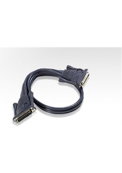 KVM (Keyboard/Video Monitor/Mouse) Switch&amp;#8217;ler İçin Kaskad Bağlantı Kablosu, 5 metre, D-SUB 25 erkek D-SUB 25 dişi