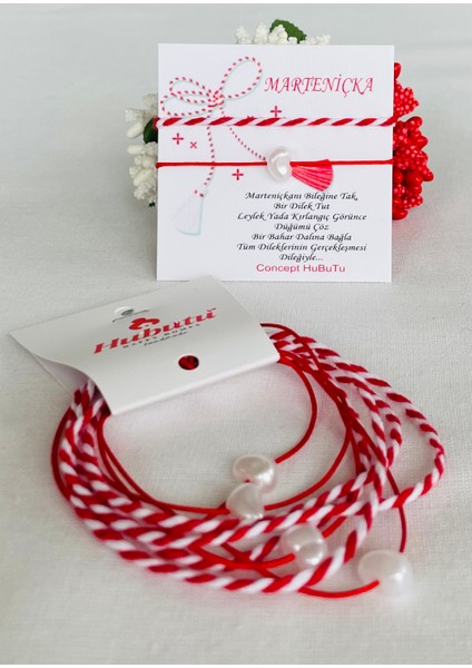2’li 5 Set Marteniçka Kırmızı Mart Ipi Dilek Bileklik Seti fiyatları