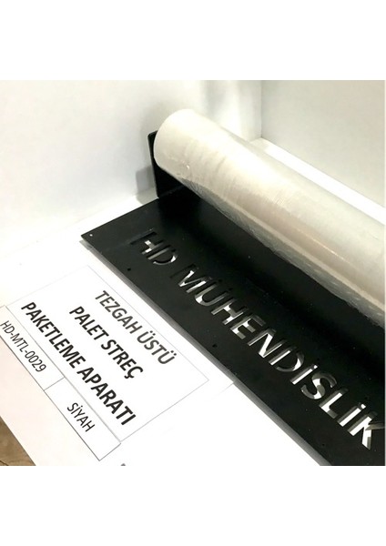 Tezgah Üstü Streç Paketleme Aparatı- Metal Kaymaz Gövde fiyatları