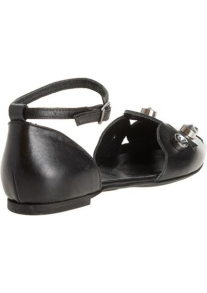 Bagsshoes 817 Kadın Günlük Hakiki Deri Taşlı Ayakkabı modelleri
