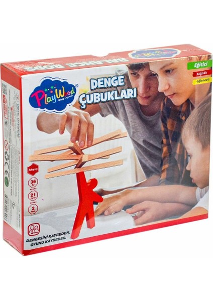 ONY-390 Ahşap Denge Çubukları -Onyıl