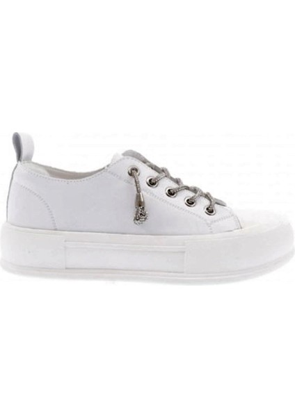 Guja 22Y325-6 Kadın Günlük Yüksek Taban Deri Sneaker Spor Ayakkabı