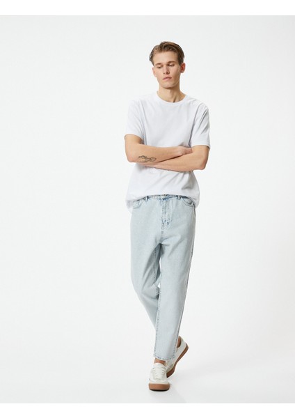 Loose Fit Bol Kot Pantolon Steve Jean