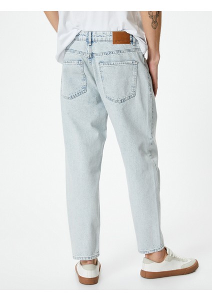 Loose Fit Bol Kot Pantolon Steve Jean fırsatları