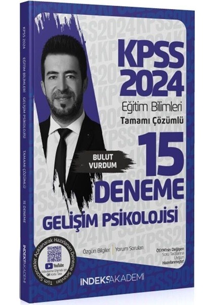 2024 KPSS Eğitim Bilimleri Gelişim Psikolojisi 15 Deneme