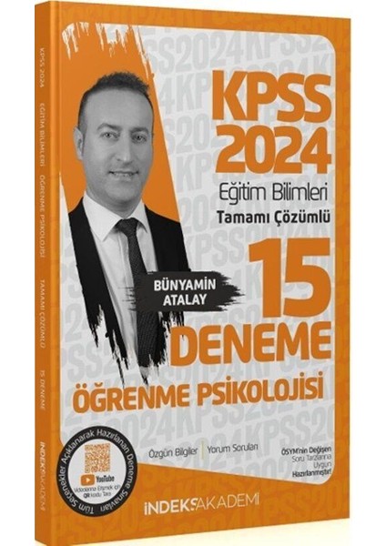 2024 KPSS Eğitim Bilimleri Öğrenme Psikolojisi 15 Deneme