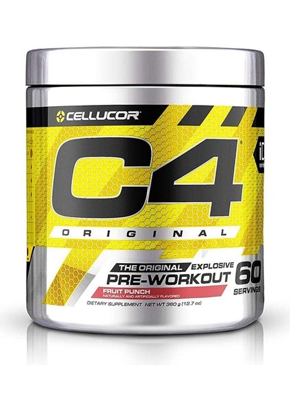 C4 Preworkout 60 servis - Abd versiyon