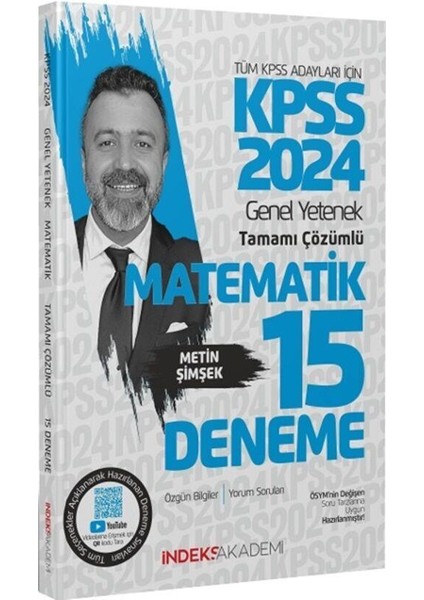 2024 KPSS Matematik 15 Deneme