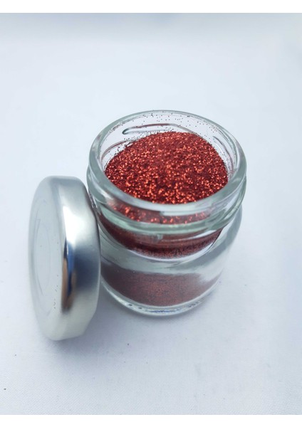 Kırmızı Renginde Toz Sim 40 cc Kavanozda + 25 gr