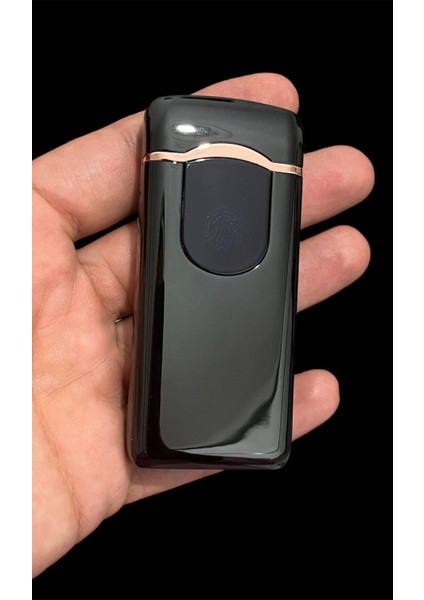 Siyah Tek Arklı Şarjlı LED Göstergeli Çakmak 109388 fiyatları