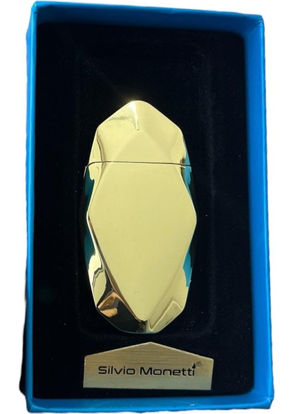 Sarı Elmas Kesim Pürmüzlü Gazlı Çakmak 109396