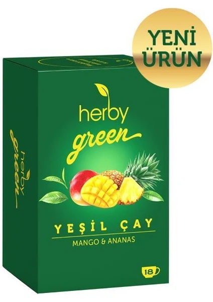 Yeşil Çay Mango ve Ananaslı