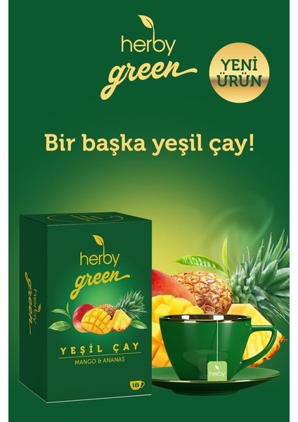 Yeşil Çay Mango ve Ananaslı