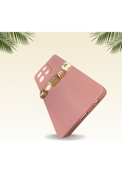 Infinix Note 30 Kılıf 3D M Bear Kamera Korumalı Silikon Kapak modelleri