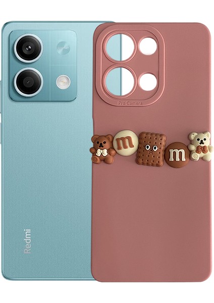 Xiaomi Redmi Note 13 5g Kılıf 3D M Bear Kamera Korumalı Silikon Kapak fiyatları