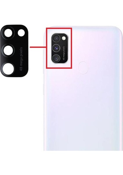 Samsung Uyumlu Galaxy M30S Kamera Lensi Cam SM-M307F fiyatları