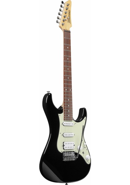 AZES40-BK Hss Trem Black Elektro Gitar Set