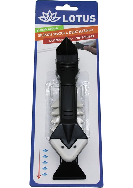 Silikon Spatula Sök Çek - Derz Kazıyıcı (606)