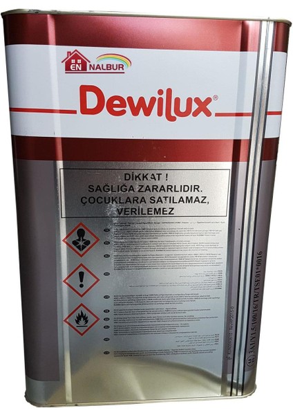 Dewilüx Selülozik Tiner 10 kg (12 Litre) modelleri