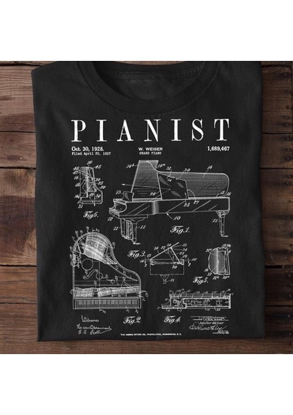 Piyanist Unisex Tshirt