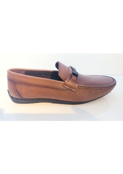 13189 Erkek Günlük Hakiki Deri Comfort Taban Loafer Ayakkabı