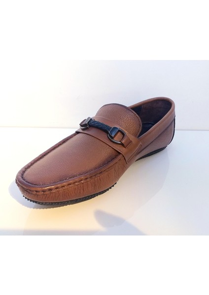 13189 Erkek Günlük Hakiki Deri Comfort Taban Loafer Ayakkabı