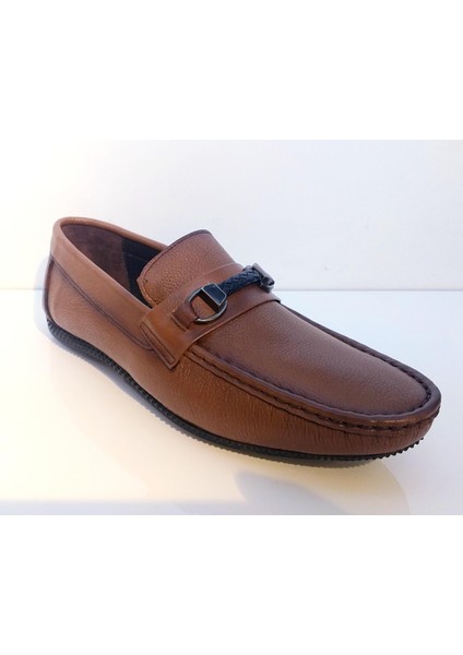 13189 Erkek Günlük Hakiki Deri Comfort Taban Loafer Ayakkabı