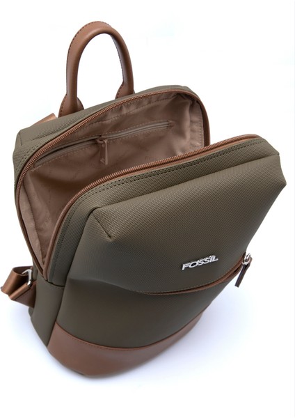 Haki Kadın 27X32X16 cm Sırt Çantası 05FS23K505-LK Hk