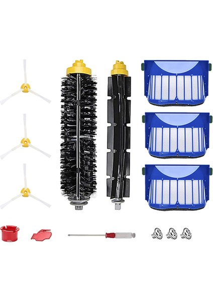 Irobot Roomba 600 Serisi Için Rulo Fırça Filtreleri 694 692 690 680 660 (Yurt Dışından) fiyatları
