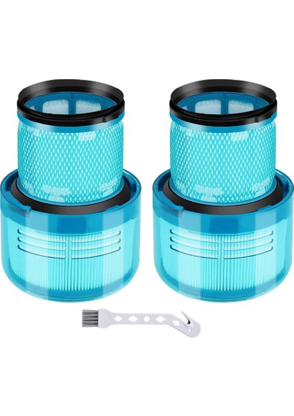 Dyson V15 Detect, V15 Detect + Için 2'li Paket Filtre Değişimi (Yurt Dışından)