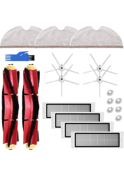 Xiaomi Elektrikli Süpürge Aksesuarları Için 20 Adet Robot Süpürge Kiti (Yurt Dışından)