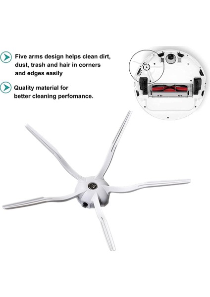 Xiaomi Elektrikli Süpürge Aksesuarları Için 20 Adet Robot Süpürge Kiti (Yurt Dışından) modelleri