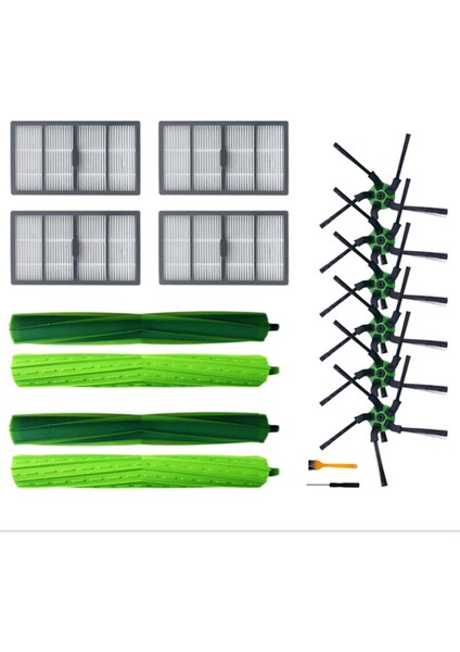 Irobot Roomba S9 (9150) S9+ S9 Plus (9550) Ana Yan Fırça Filtresi Için (Yurt Dışından)