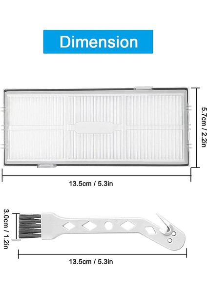 Roborock S7 T7S Için Uyumlu Yedek Parçalar Hepa Filtreler (Yurt Dışından) fiyatları