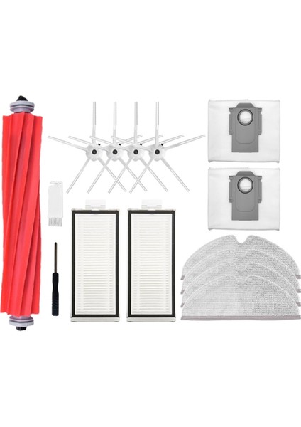 Roborock Q7 Q7 + Q7 Max Ana Yan Fırça Hepa Filtre Paspas Robotu Için (Yurt Dışından)