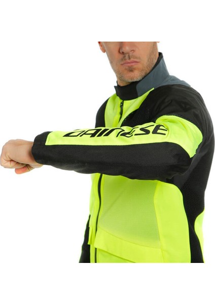Air Tourer Fluo Yellow Ebony Black Tekstil Mont