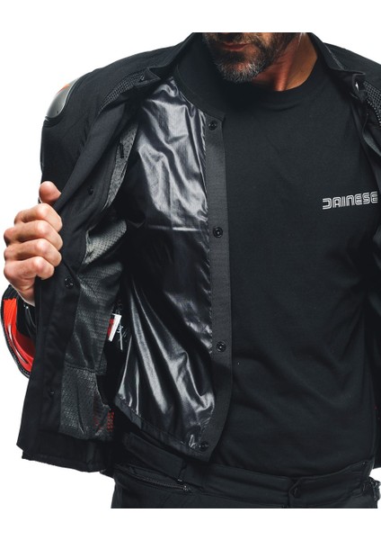 Energyca Air Black Fluo Red Tekstil Mont modelleri