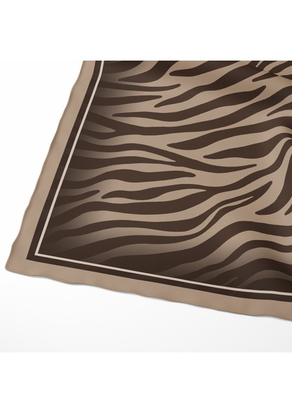 Büyük Zebra Motifleri Kadın Eşarp