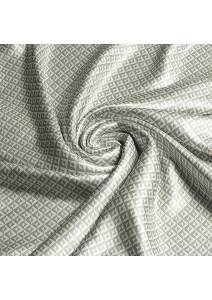 Akipek - Küçük Üçgen Desenli Pamuk Eşarp fiyatları