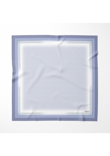 Küçük Desen Puantiyeli Pamuk Eşarp